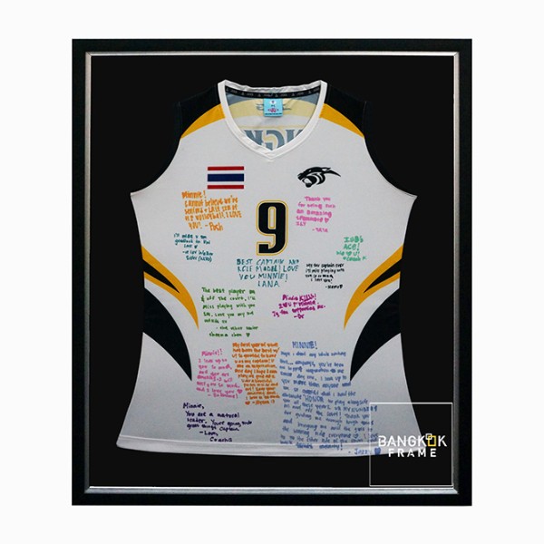 กรอบรูปโชว์เสื้อที่ระลึก